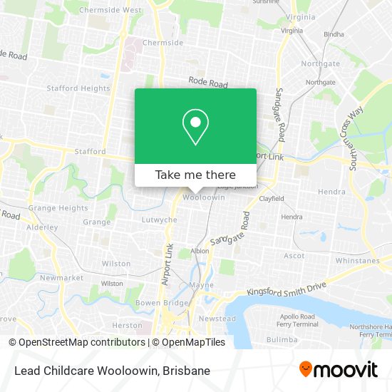 Lead Childcare Wooloowin map
