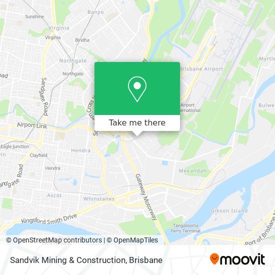 Sandvik Mining & Construction map