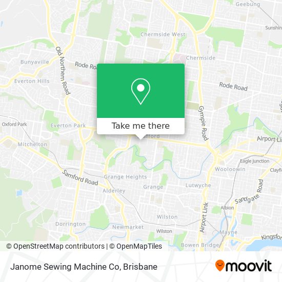 Janome Sewing Machine Co map
