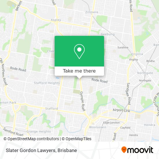 Slater Gordon Lawyers map