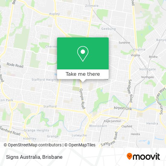 Signs Australia map