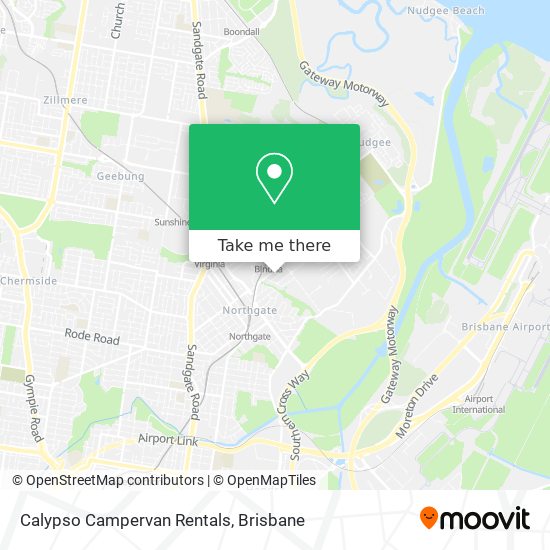 Calypso Campervan Rentals map