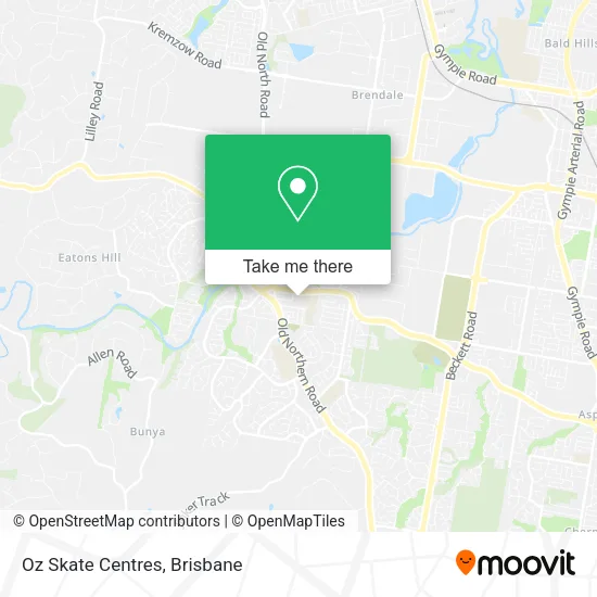 Oz Skate Centres map