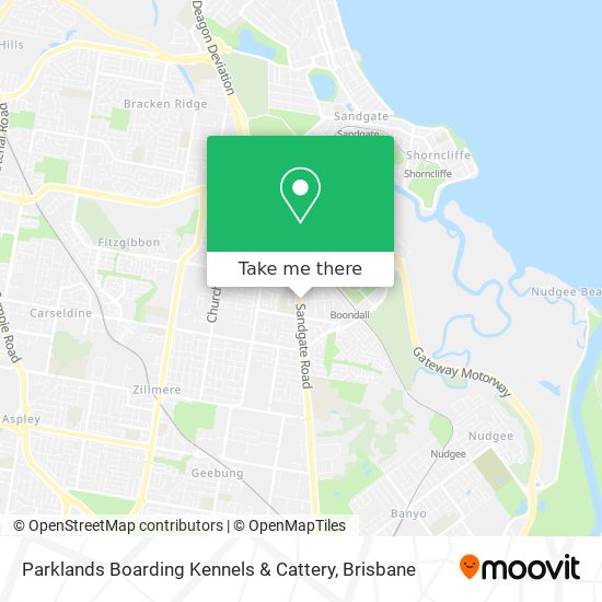Parklands Boarding Kennels & Cattery map