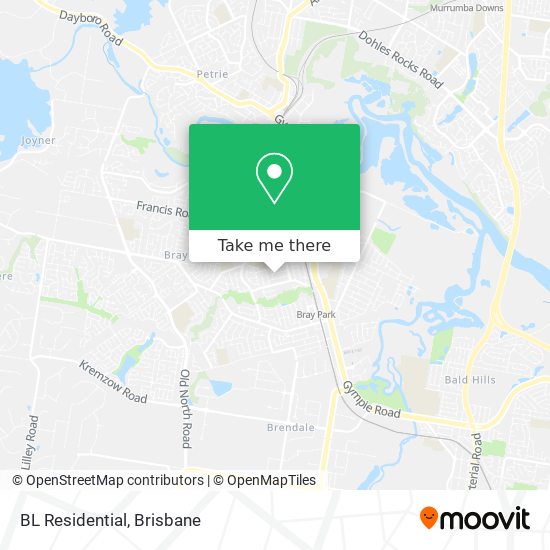 BL Residential map