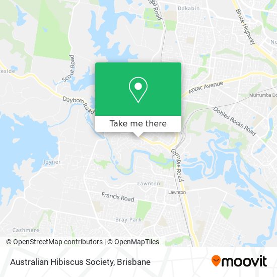 Australian Hibiscus Society map
