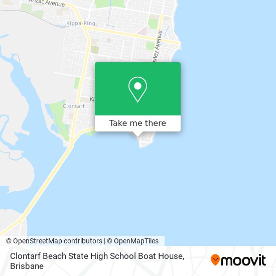 Clontarf Beach State High School Boat House map