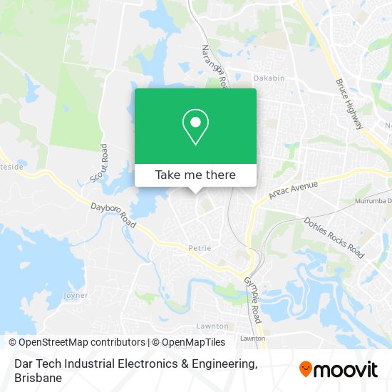 Mapa Dar Tech Industrial Electronics & Engineering