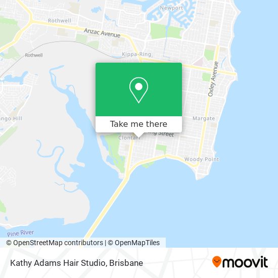 Kathy Adams Hair Studio map