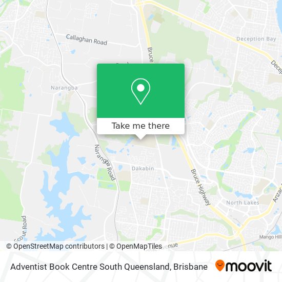 Adventist Book Centre South Queensland map