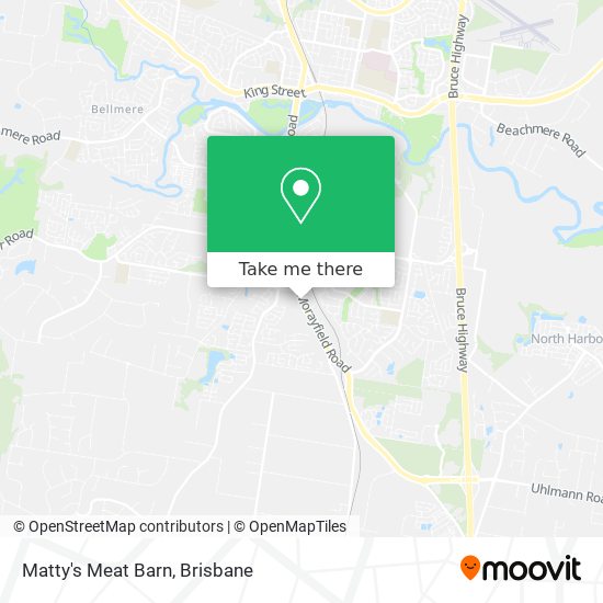 Matty's Meat Barn map