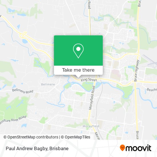 Paul Andrew Bagby map