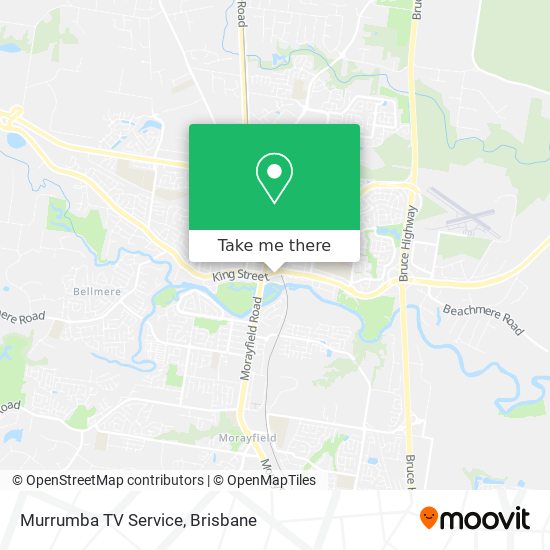 Murrumba TV Service map