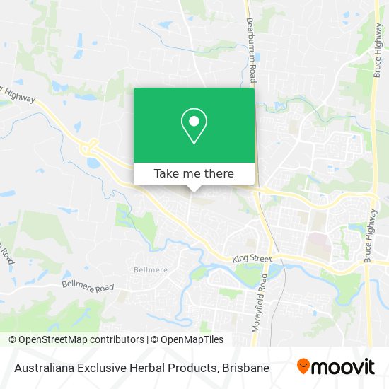 Australiana Exclusive Herbal Products map