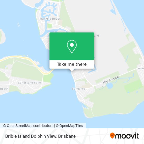 Bribie Island Dolphin View map
