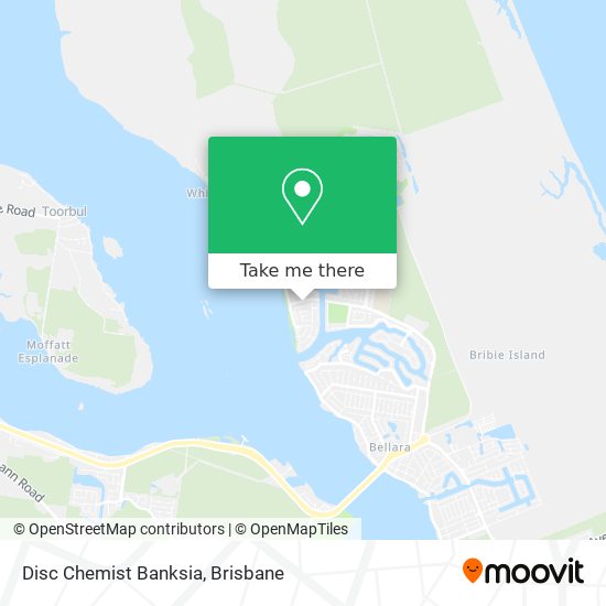 Disc Chemist Banksia map