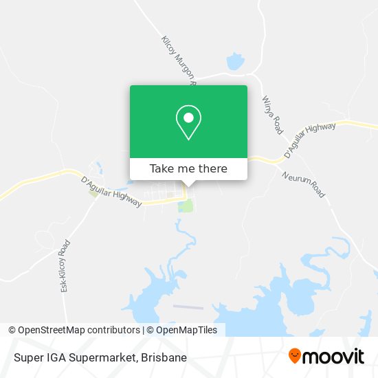 Super IGA Supermarket map