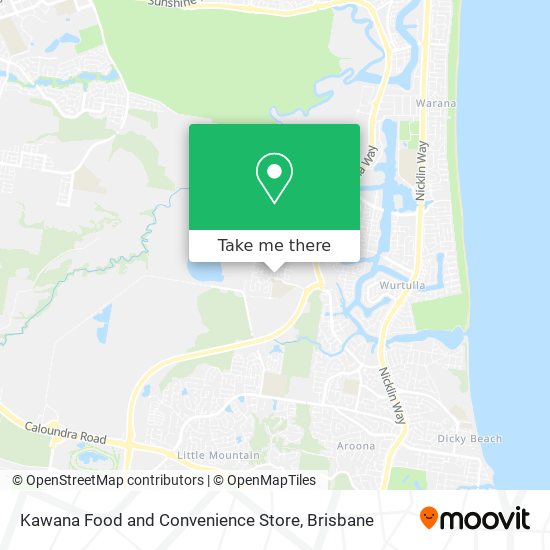 Kawana Food and Convenience Store map