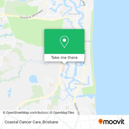 Coastal Cancer Care map