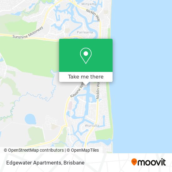 Edgewater Apartments map