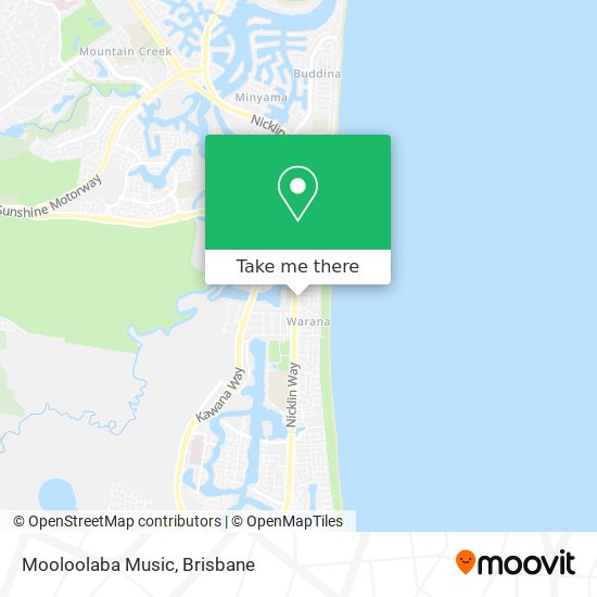 Mooloolaba Music map