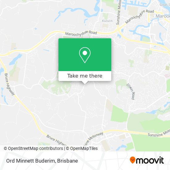 Ord Minnett Buderim map