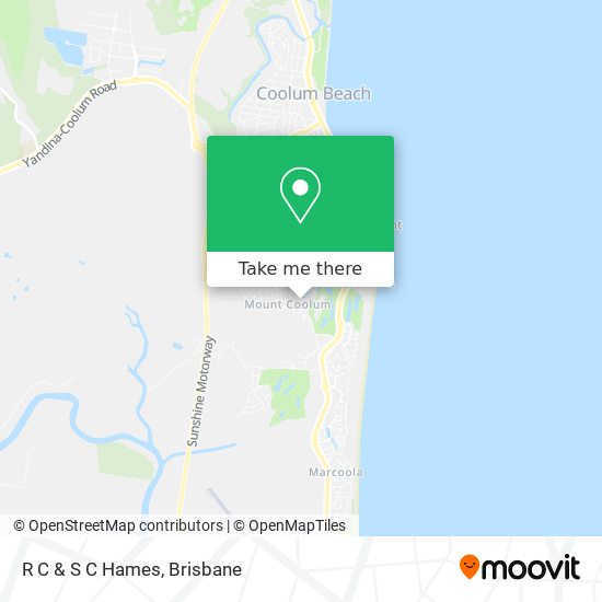 R C & S C Hames map