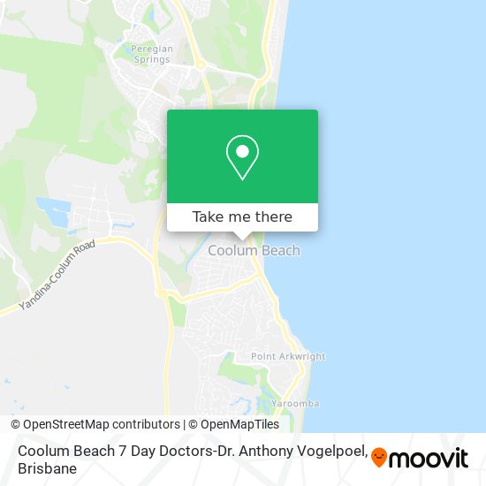 Coolum Beach 7 Day Doctors-Dr. Anthony Vogelpoel map