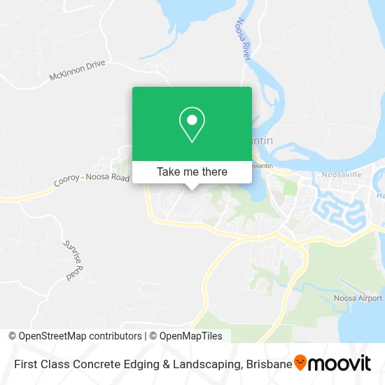 First Class Concrete Edging & Landscaping map