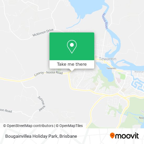 Bougainvillea Holiday Park map