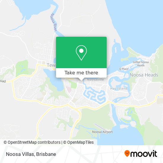 Noosa Villas map