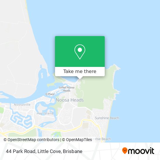 44 Park Road, Little Cove map