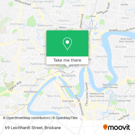 69 Leichhardt Street map