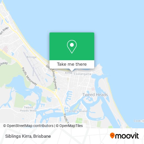 Siblings Kirra map