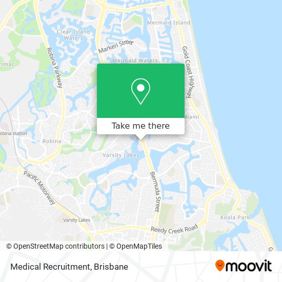 Medical Recruitment map