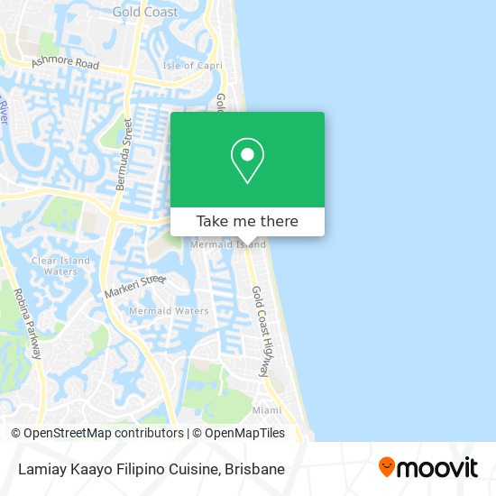 Lamiay Kaayo Filipino Cuisine map