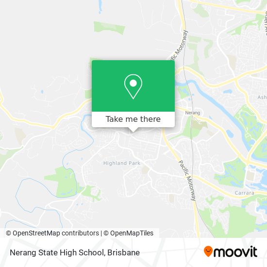 Nerang State High School map