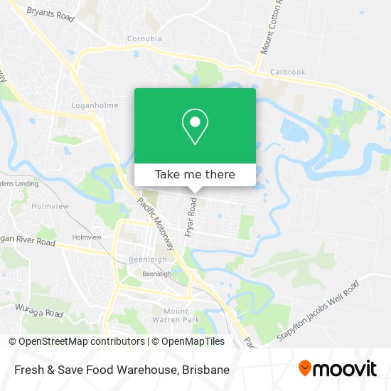 Fresh & Save Food Warehouse map
