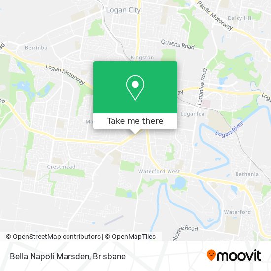 Bella Napoli Marsden map