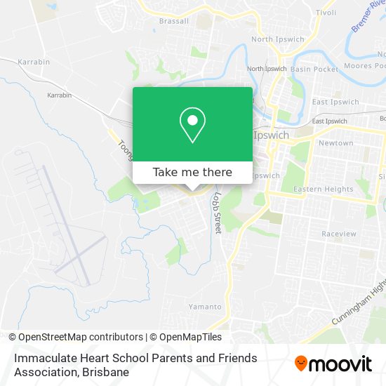 Immaculate Heart School Parents and Friends Association map