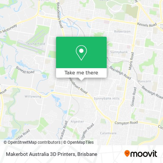 Mapa Makerbot Australia 3D Printers