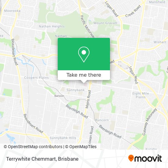 Terrywhite Chemmart map