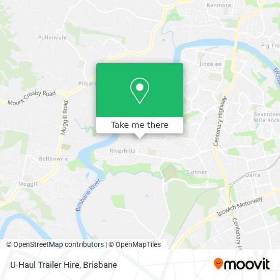 U-Haul Trailer Hire map