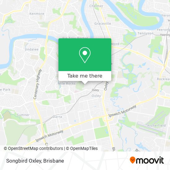 Songbird Oxley map