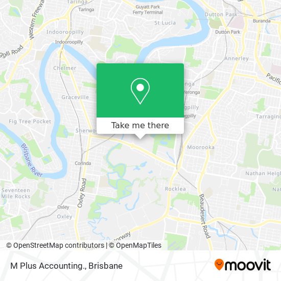 M Plus Accounting. map