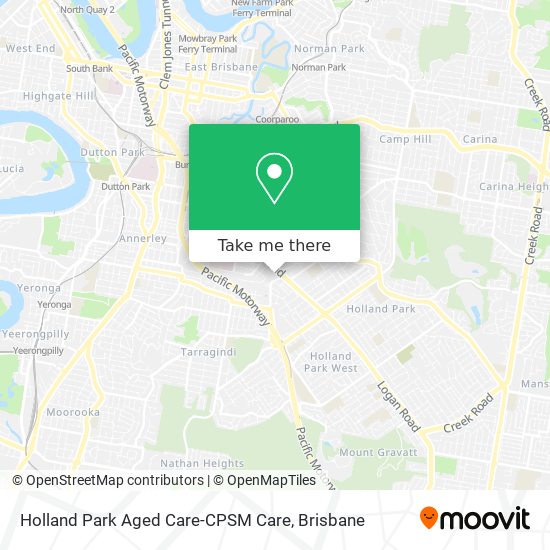 Holland Park Aged Care-CPSM Care map