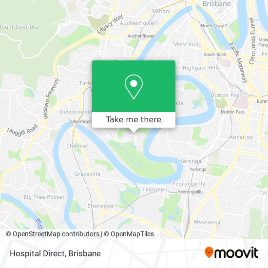 Hospital Direct map