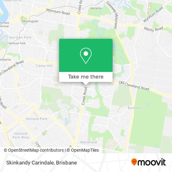 Skinkandy Carindale map