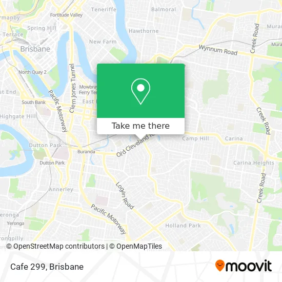 Cafe 299 map