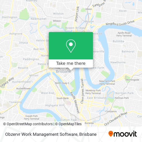 Obzervr Work Management Software map